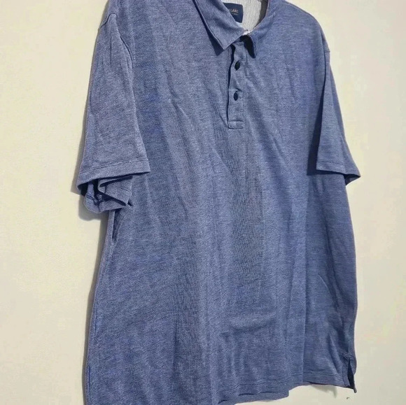 Fairlane Performance Pique Blue Polo Short Sleeve XL EUC - Picture 3 of 7